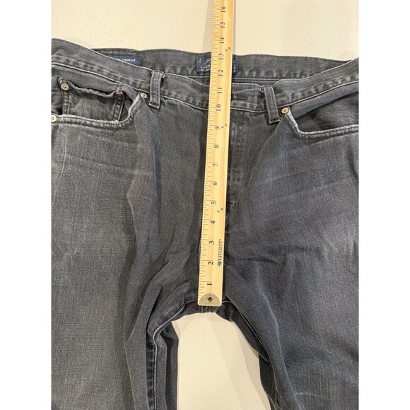 Lucky Brand 329 Jeans Mens 36x30 Light Black Classic Straight Fit Denim Mid Rise - Picture 5 of 7